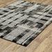 Oriental Weavers Atlas 752C0 Black/ Grey 6'7"" x 9'6"" Indoor Area Rug A752C0200300ST