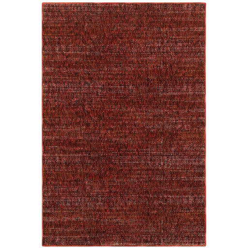 Oriental Weavers Atlas 8033K Red/ Rust 6'7"" x 9'6"" Indoor Area Rug A8033K200300ST