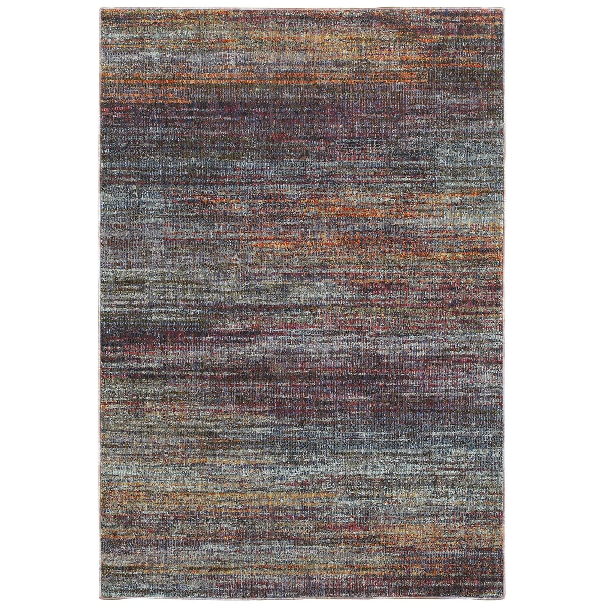 Oriental Weavers Atlas 8037B Multi-colored 6'7