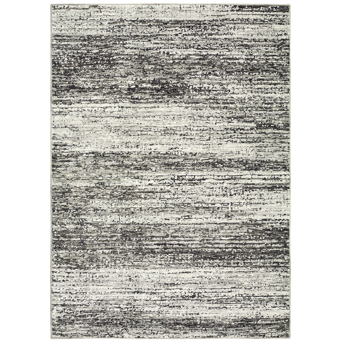 Oriental Weavers Atlas 8037G Ash/ Charcoal 10' x 13'2"" Indoor Area Rug A8037G305400ST