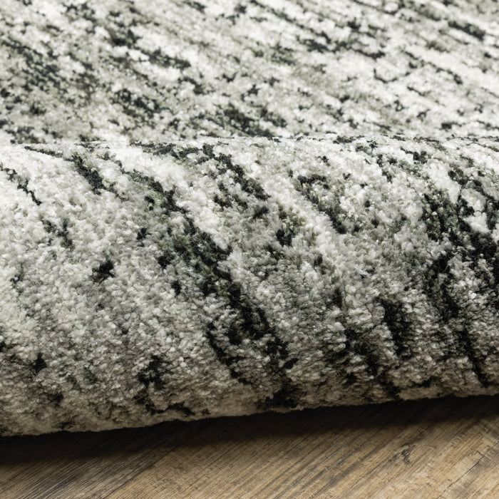 Oriental Weavers Atlas 8037G Ash/ Charcoal 10' x 13'2"" Indoor Area Rug A8037G305400ST