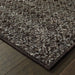 Oriental Weavers Atlas 8048Q Black/ Grey 6'7"" x 9'6"" Indoor Area Rug A8048Q200300ST