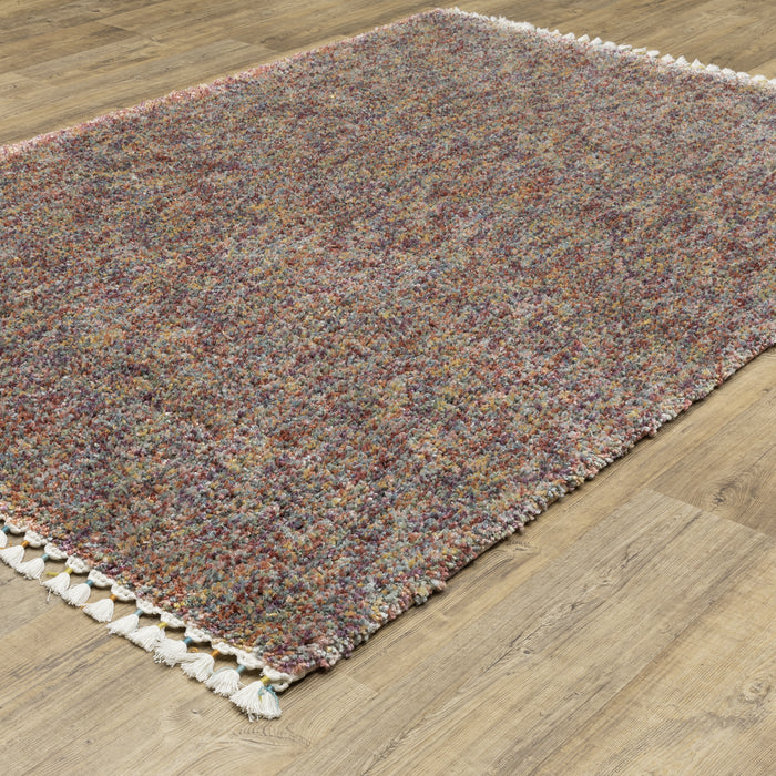 Oriental Weavers Axis AX01A Multi-colored 7'10"" x 10'10"" Indoor Area Rug AAX01A240340ST