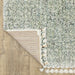 Oriental Weavers Axis AX02A Light Blue/Ivory 6'7"" x 9'6"" Indoor Area Rug AAX02200296ST
