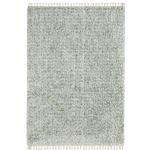 Oriental Weavers Axis AX02A Light Blue/Ivory 6'7"" x 9'6"" Indoor Area Rug AAX02200296ST