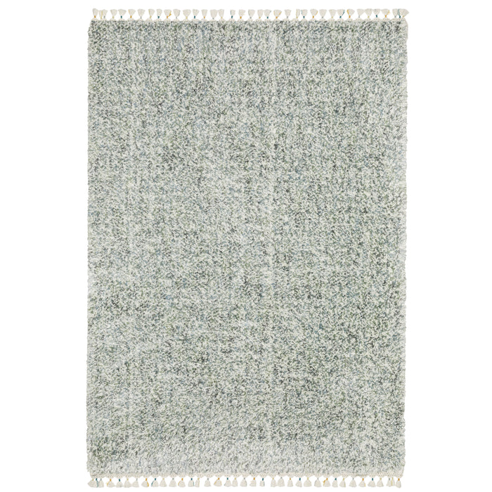 Oriental Weavers Axis AX02A Light Blue/Ivory 6'7"" x 9'6"" Indoor Area Rug AAX02200296ST