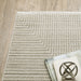 Oriental Weavers Bauer 4150E Beige/ Ivory 6'7"" x 9'6"" Indoor Area Rug B4150E200290ST