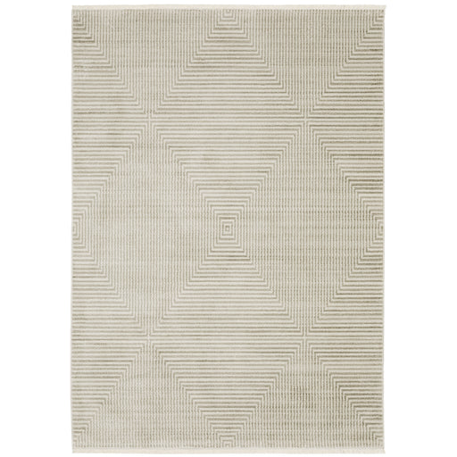 Oriental Weavers Bauer 4150E Beige/ Ivory 7'10"" x 10'10"" Indoor Area Rug B4150E240330ST