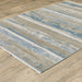 Oriental Weavers Bauer 042L2 Blue/ Beige 7'10"" x 10'10"" Indoor Area Rug B042L2240330ST