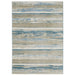Oriental Weavers Bauer 042L2 Blue/ Beige 7'10"" x 10'10"" Indoor Area Rug B042L2240330ST