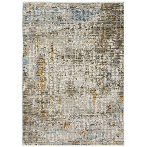Oriental Weavers Bauer 005E2 Beige/ Multi 9'10"" x 12'10"" Indoor Area Rug B005E2300390ST