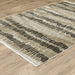 Oriental Weavers Bauer 8120D Beige/ Charcoal 7'10"" x 10'10"" Indoor Area Rug B8120D2403330ST
