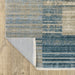 Oriental Weavers Bauer 090B2 Blue/ Beige 9'10"" x 12'10"" Indoor Area Rug B090B2300390ST