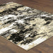 Oriental Weavers Bowen 109E2 Black/ Gold 6'7"" x 9'6"" Indoor Area Rug B109E2200290ST