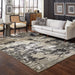 Oriental Weavers Bowen 109E2 Black/ Gold 6'7"" x 9'6"" Indoor Area Rug B109E2200290ST