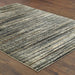 Oriental Weavers Bowen 1332H Black/ Navy 7'10"" x 10'10"" Indoor Area Rug B1332H240330ST