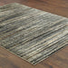 Oriental Weavers Bowen 1332H Black/ Navy 6'7"" x 9'6"" Indoor Area Rug B1332H200290ST