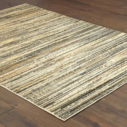 Oriental Weavers Bowen 1332J Ivory/ Gold 6'7"" x 9'6"" Indoor Area Rug B1332J200290ST