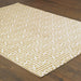 Oriental Weavers Bowen 1333Y Gold/ Ivory 6'7"" x 9'6"" Indoor Area Rug B1333Y200290ST