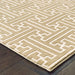Oriental Weavers Bowen 1333Y Gold/ Ivory 6'7"" x 9'6"" Indoor Area Rug B1333Y200290ST