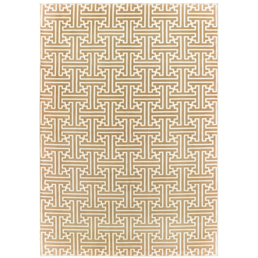 Oriental Weavers Bowen 1333Y Gold/ Ivory 7'10"" x 10'10"" Indoor Area Rug B1333Y240330ST