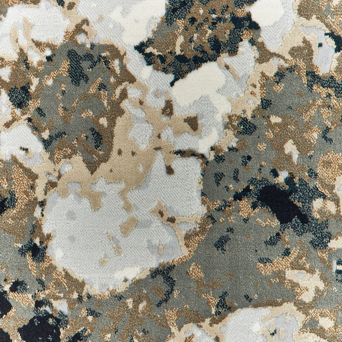 Oriental Weavers Bowen 1808Q Navy/ Gold 6'7"" x 9'6"" Indoor Area Rug B1808Q200290ST