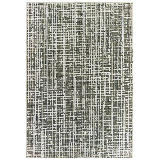 Oriental Weavers Bowen 2066W Grey/ Ivory 6'7"" x 9'6"" Indoor Area Rug B2066W200290ST