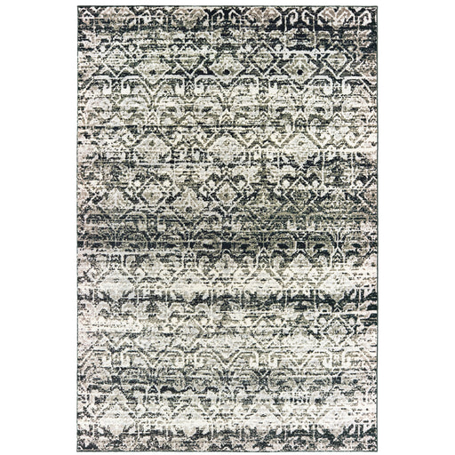 Oriental Weavers Bowen 042H2 Grey/ Ivory 6'7"" x 9'6"" Indoor Area Rug B042H2200290ST