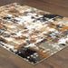Oriental Weavers Bowen 4928X Grey/ Gold 6'7"" x 9'6"" Indoor Area Rug B4928X200290ST