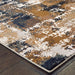 Oriental Weavers Bowen 4928X Grey/ Gold 6'7"" x 9'6"" Indoor Area Rug B4928X200290ST