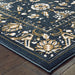 Oriental Weavers Bowen 534L2 Navy/ Gold 9'10"" x 12'10"" Indoor Area Rug B534L2300390ST