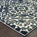 Oriental Weavers Bowen 5506E Navy/ Ivory 6'7"" x 9'6"" Indoor Area Rug B5506E200290ST