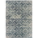 Oriental Weavers Bowen 5506E Navy/ Ivory 6'7"" x 9'6"" Indoor Area Rug B5506E200290ST