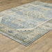 Oriental Weavers Branson BR03A Blue/ Grey 9'10"" x 12'10"" Indoor Area Rug BBR03A300390ST