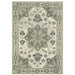 Oriental Weavers Branson BR04B Ivory/ Blue 7'10"" x 10' Indoor Area Rug BBR04B240305ST