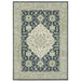 Oriental Weavers Branson BR05A Teal Blue/ Ivory 7'10"" x 10' Indoor Area Rug BBR05A240305ST