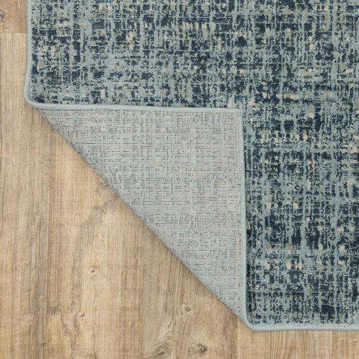 Oriental Weavers Branson BR13A Blue/Grey 7'10"" x 10' Indoor Area Rug BBR13A240305ST