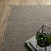 Oriental Weavers Caicos CA01N Grey/ Light Grey 9'10"" x 12'10"" Indoor Area Rug CCA01N300390ST