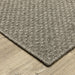 Oriental Weavers Caicos CA01N Grey/ Light Grey 9'10"" x 12'10"" Indoor Area Rug CCA01N300390ST