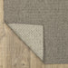 Oriental Weavers Caicos CA01N Grey/ Light Grey 9'10"" x 12'10"" Indoor Area Rug CCA01N300390ST