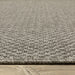 Oriental Weavers Caicos CA01N Grey/ Light Grey 9'10"" x 12'10"" Indoor Area Rug CCA01N300390ST