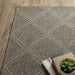 Oriental Weavers Caicos CA02N Grey/ Light Grey 9'10"" x 12'10"" Indoor Area Rug CCA02N300390ST