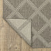Oriental Weavers Caicos CA02N Grey/ Light Grey 9'10"" x 12'10"" Indoor Area Rug CCA02N300390ST