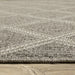 Oriental Weavers Caicos CA02N Grey/ Light Grey 9'10"" x 12'10"" Indoor Area Rug CCA02N300390ST