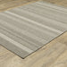 Oriental Weavers Caicos CA06A Grey/ Light Grey 9'10"" x 12'10"" Indoor Area Rug CCA06A300390ST