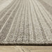 Oriental Weavers Caicos CA06A Grey/ Light Grey 9'10"" x 12'10"" Indoor Area Rug CCA06A300390ST