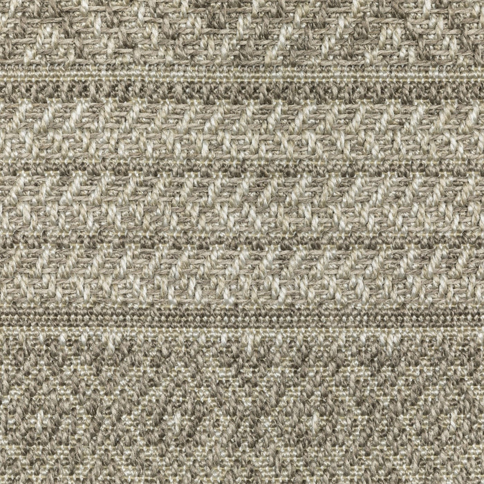 Oriental Weavers Caicos CA06A Grey/ Light Grey 9'10"" x 12'10"" Indoor Area Rug CCA06A300390ST