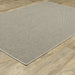 Oriental Weavers Caicos CA07A Grey/ Light Grey 9'10"" x 12'10"" Indoor Area Rug CCA07A300390ST