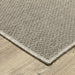 Oriental Weavers Caicos CA07A Grey/ Light Grey 9'10"" x 12'10"" Indoor Area Rug CCA07A300390ST