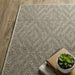 Oriental Weavers Caicos CA08A Grey/ Light Grey 9'10"" x 12'10"" Indoor Area Rug CCA08A300390ST